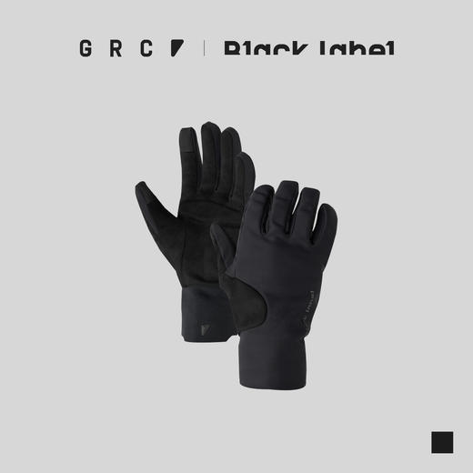 GRC桀骜无尽 Black label 黑标系列秋冬款全天候风雨骑行手套 商品图0