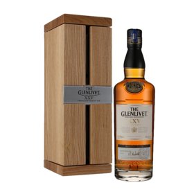格兰威特（ThE GLENLIVET）25年 陈酿 苏格兰 单一麦芽 威士忌 洋酒 700ml