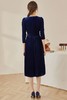 ROEYS HOUSE 宝蓝色压褶连衣裙 10755 商品缩略图2
