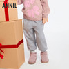 女童海岛绒慢跑裤冬季新款安奈儿童装实体店同款XG446746 商品缩略图1