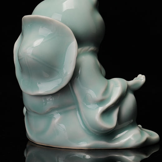 省大师雷慧仙出品弥勒蛙茶宠摆件 商品图4