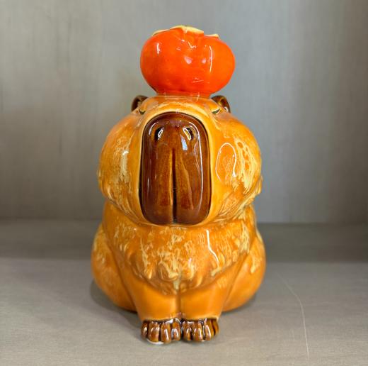 卡皮巴拉摆件工艺品 石湾新美陶出品 商品图0