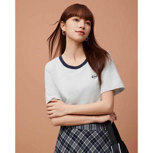 IEF/爱依服2025上衣 夏秋 韩版简约休闲运动风通勤百搭T恤B0316 商品图2