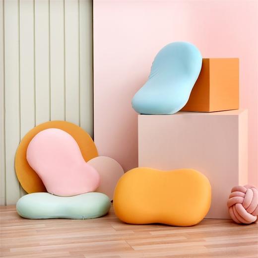 圣夫妮新款猫肚皮慢回弹记忆枕 商品图1