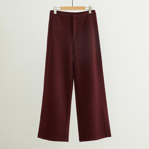 weyo秋冬款女加厚醋酸羊毛宽松阔腿裤休闲西装裤880051、880052 商品图6