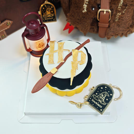 哈利波特赫奇帕奇魁地奇Emoji圆形蛋糕 商品图7