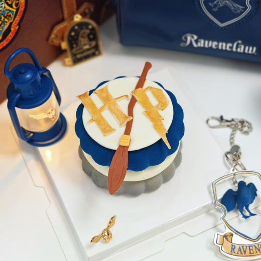 哈利波特拉文克劳魁地奇Emoji圆形蛋糕 商品图3