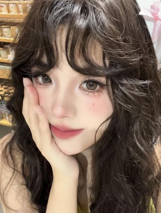 pfgirlcon半年抛 杏猫仔/灰色胶片 14.0-14.2mm 棕/灰 商品图6