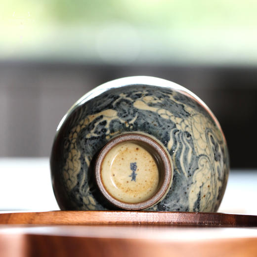 问鼎旗下留青汝瓷椒唐韶秀杯（龙跃沧海） 商品图4