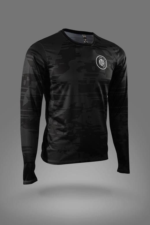 严素长袖运动T恤，一定得，轻量、速干、排汗、透气、防晒 商品图0