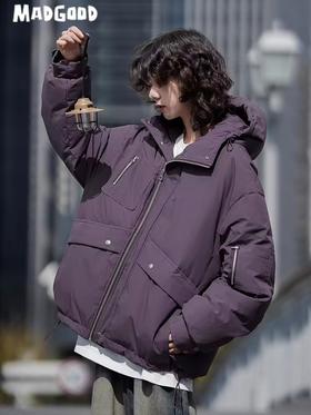 马得工地/MDMF231101/机能户外感连帽羽绒服