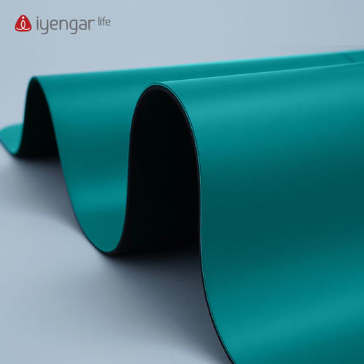 艾扬格 lifeA3089 体位线加宽瑜伽垫 防滑防汗 土豪橡胶瑜珈垫 尺寸：185*68cm 4mm 商品图3