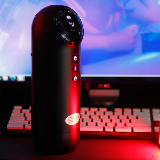 【视频展示】【一键深の喉】 烎开火 三代全自动深喉 飞机杯 商品图4