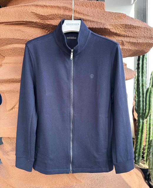 【棉混纺】SCHIESSER德国舒雅高端铂雅男士立领外套99/24173U9可点击详情页最下方链接选择配套裤子) 商品图0