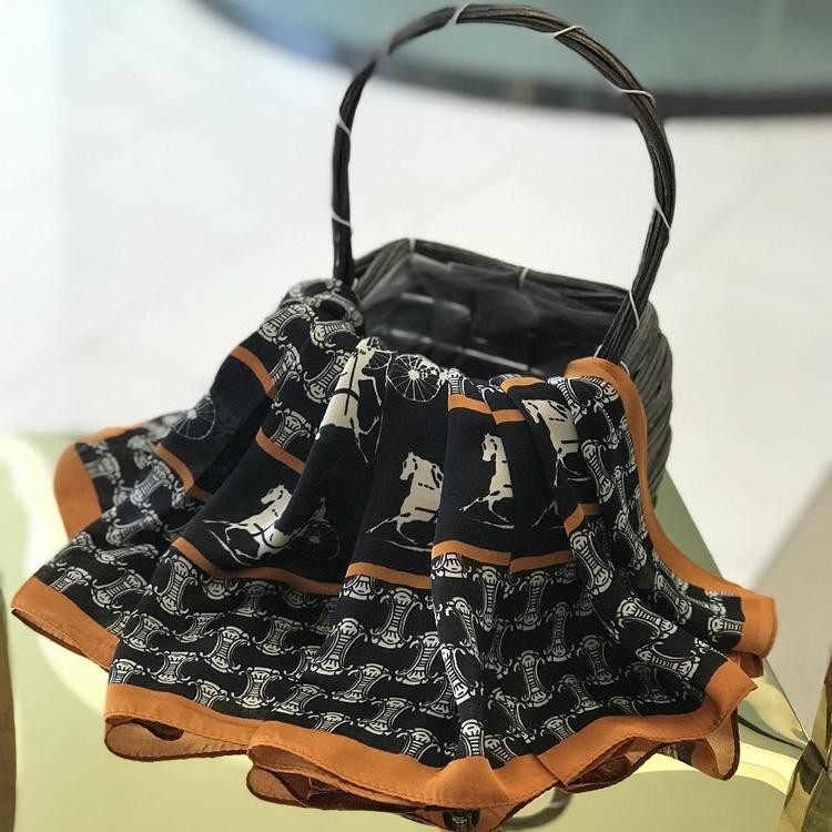 下架 优品堂【织锦方巾】70x70手感丝方巾