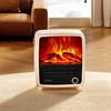 西佑SIUU【5D火焰】壁炉取暖器台地两用烤火炉 大面积轻音节能电热风扇炭火暖风机SN2403 商品缩略图6