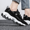 斯凯奇（Skechers）熊猫鞋女 D'LITES系列时尚舒适透气低帮休闲鞋 11930-BLK 商品缩略图3