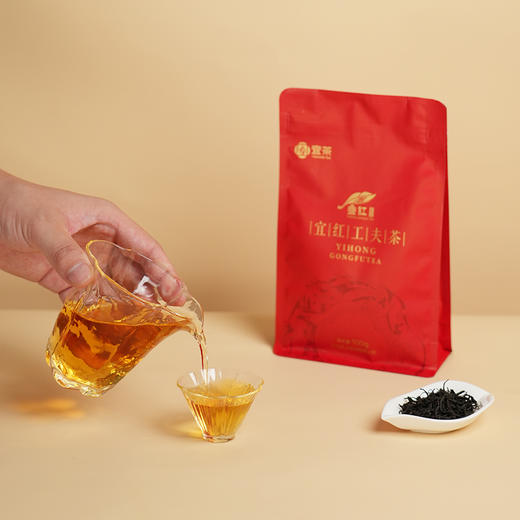 【宜茶甄选】宜红工夫茶 红茶 湖北高山茶叶 100g 商品图0