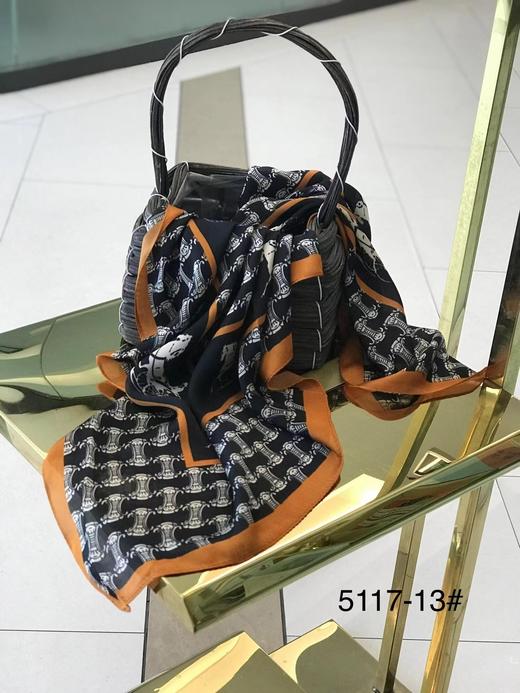 下架 优品堂【织锦方巾】70x70手感丝方巾 商品图9