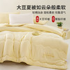 皇冠T3434沐逸抗菌大豆四季被奶黄色 商品缩略图1