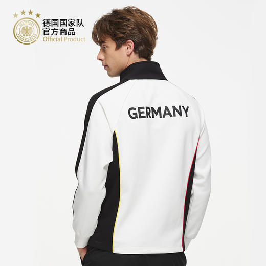【官方正版】德国国家队 | 黑白印花经典拼接潮流运动休闲外套 商品图1