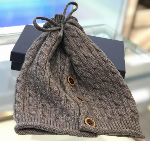 优品堂【清悦2】帽子.围脖.小领肩多功能妙用拉绒款 商品图9