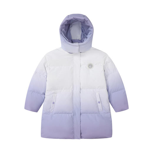 笛莎Deesha女童羽绒服2024冬季新款渐变工装长款羽绒服 商品图4