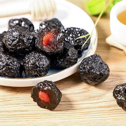 【温润果香！酸甜乌梅干】传统蜜饯制作工艺，72小时慢烘技艺，饱满大颗酸甜有嚼劲，乌梅果干蜜饯果脯天山乌梅，下午茶休闲零食小吃L 商品图0