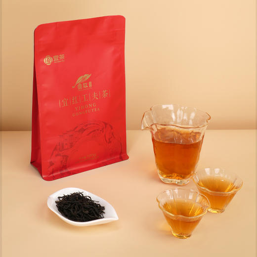 【宜茶甄选】宜红工夫茶 红茶 湖北高山茶叶 100g 商品图1