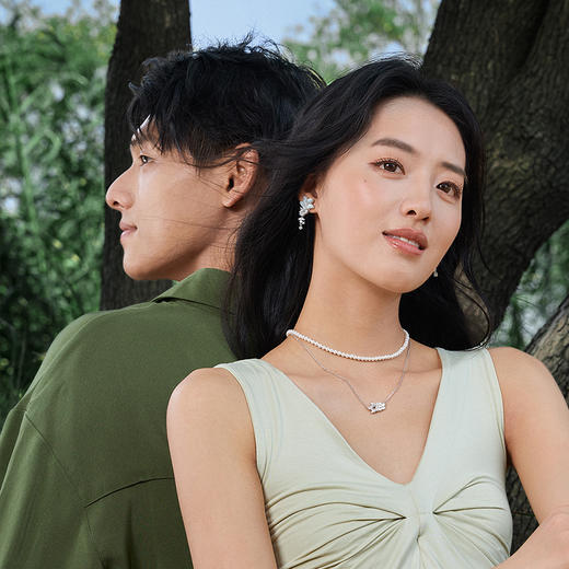 FANCI范琦 【致橡树系列】木棉恋人项链纯真款925银简约高级 商品图4