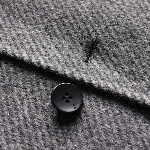 【新款DAB】大依优型大码男装羊毛呢双面呢大衣大衣外套手工呢子中长款胖子休闲男士 商品图9