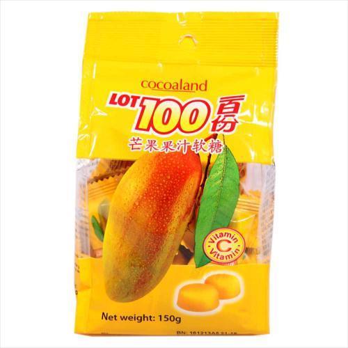 一百份 芒果果汁软糖 150g/袋 商品图3