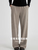 weyo秋冬女垂感休闲软糯竖条高腰阔腿裤880054 商品缩略图0