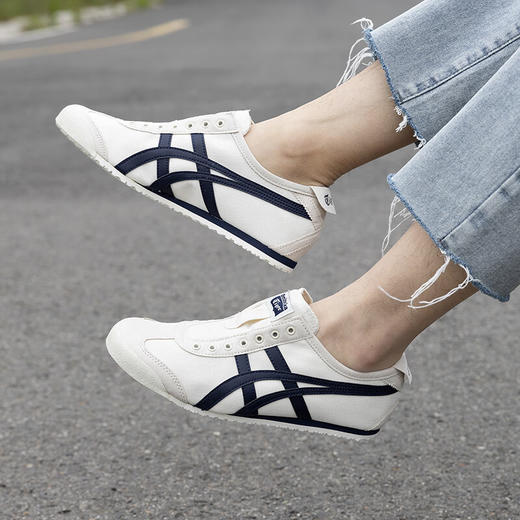 Onitsuka Tiger鬼塚虎男女休闲鞋 复古时尚舒适低帮运动鞋子 1183A360-205 商品图0
