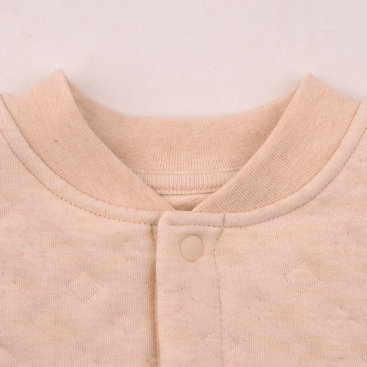 棉果果冬季新品专柜同款彩棉空气层对开T恤M401141699610 商品图1