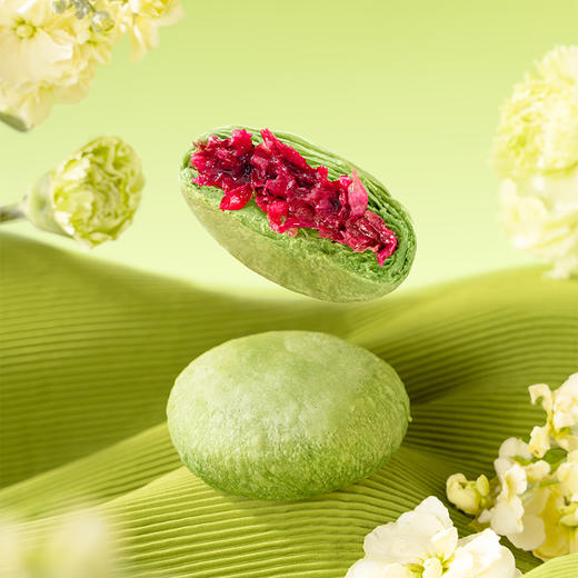 潘祥记官方旗舰店200g[抹茶鲜花饼] 商品图7