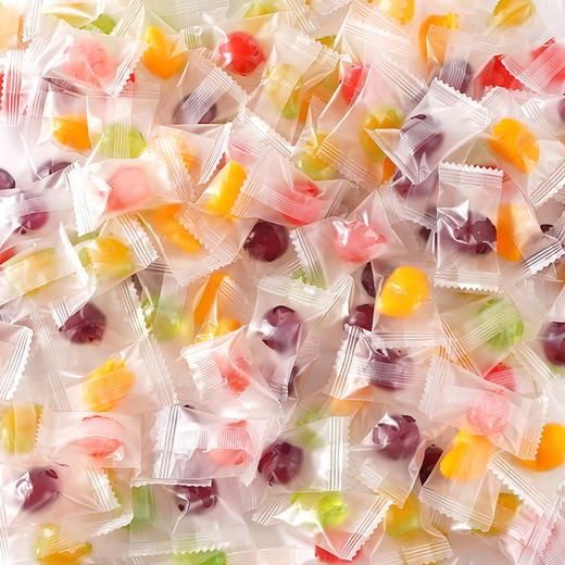 【Q弹有嚼劲！水果剥皮软糖】六款果味HOLD住你的味蕾，0脂的甜蜜，嚼得到的果味，更健康的选择，让你不受热量的束缚，网红3D软糖，水果软糖休闲解压零食L 商品图1