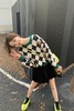 Stay2Weeks 学院风甜美菱形格针织上衣 17487 商品缩略图1