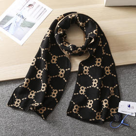 MLB老花围巾 男女复古情侣款时尚休闲保暖秋冬新款