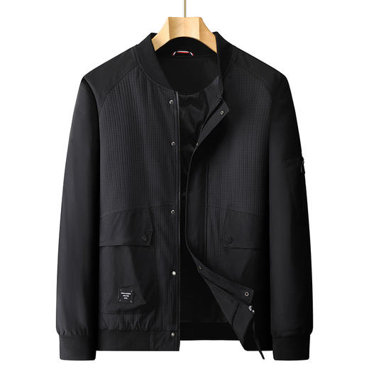 【特大码】【新款DPX】大依优型大码潮款棒球服领工装羽绒服鸭绒外套休闲胖子大码男休闲宽松加肥加大上衣 商品图0