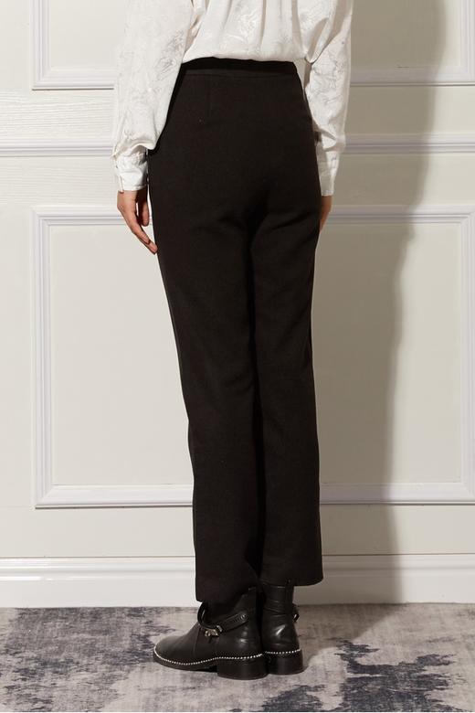 ESTELLICA 简约黑色修身长裤 10784 商品图2