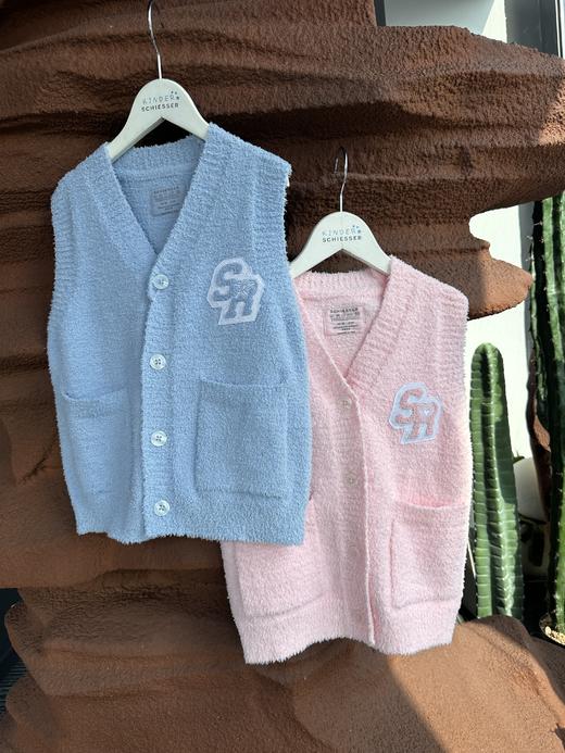 【半边绒】SCHIESSER德国舒雅女童马甲全涤半边绒柔软保暖弹性佳3F/23376V 商品图1