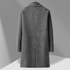 【新款DAB】大依优型大码男装羊毛呢双面呢大衣大衣外套手工呢子中长款胖子休闲男士 商品缩略图2