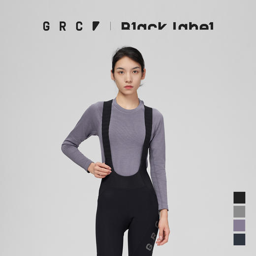 GRC桀骜无尽 Black label 黑标系列秋冬款空气管道羊毛混纺打底衫 商品图1