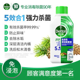 滴露洗衣机清洁除菌液经典松木250ml