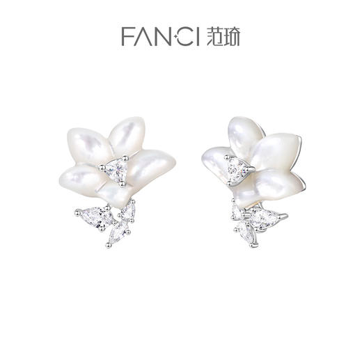 【明星同款】【木棉花耳钉】Fanci范琦 致橡树系列 下单即赠精美包装+顺丰包邮+运费险 商品图0