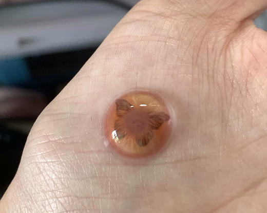 isoraLook 晨迹海蝶 半年抛 两片 14.5mm 参考着色 13.8mm 基弧 8.5 含水 40% 新锐国货 商品图4