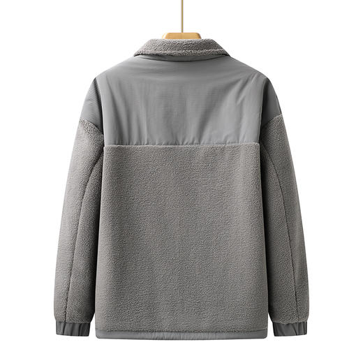 【特大码】【新款DPX】大依优型大码潮款颗粒绒立领羽绒服鸭绒外套休闲胖子大码男休闲宽松加肥加大上衣 商品图2