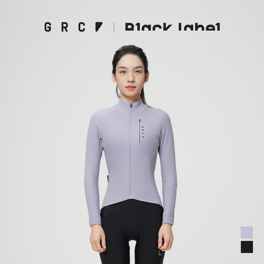 GRC桀骜无尽 Black label 黑标系列秋冬款抓绒骑行服夹克女士 商品图0