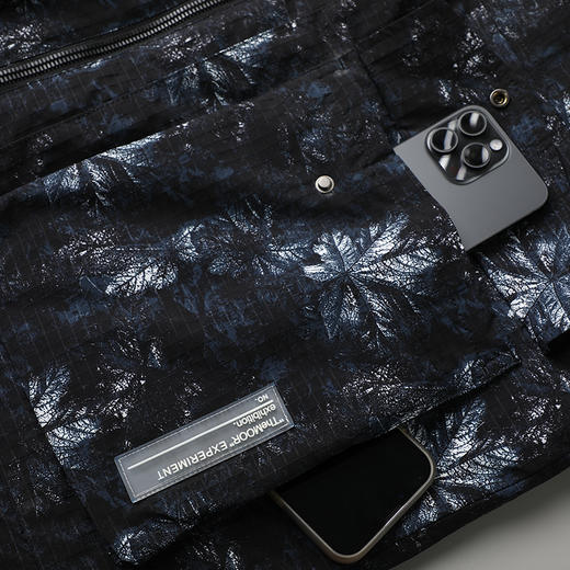 【特大码】【新款DPX】大依优型大码潮款迷彩工装连帽羽绒服鸭绒外套休闲胖子大码男休闲宽松加肥加大上衣 商品图6